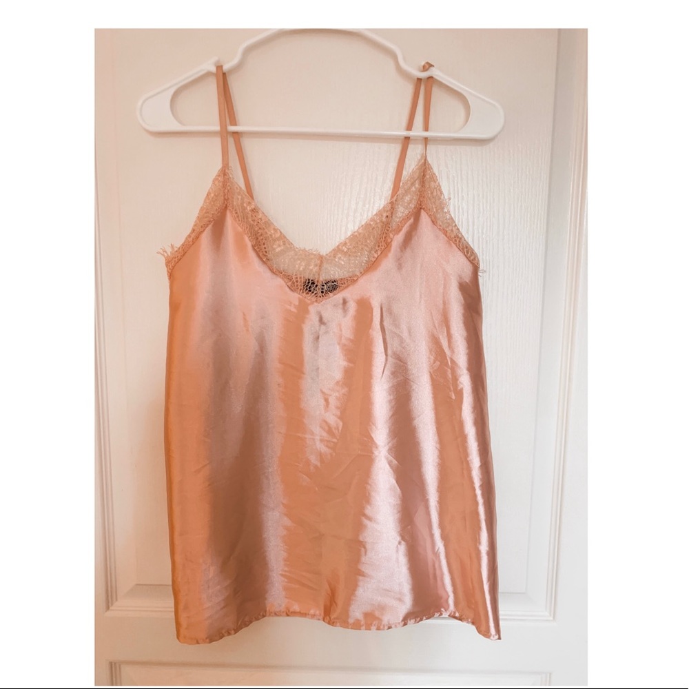 Silk cami tank